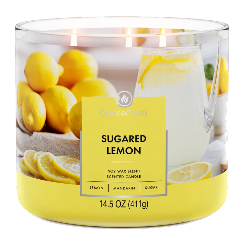 Sugared Lemon candle by Goose Creek