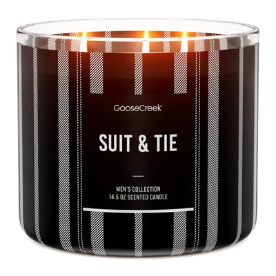 Suit & Tie candle by Goose Creek