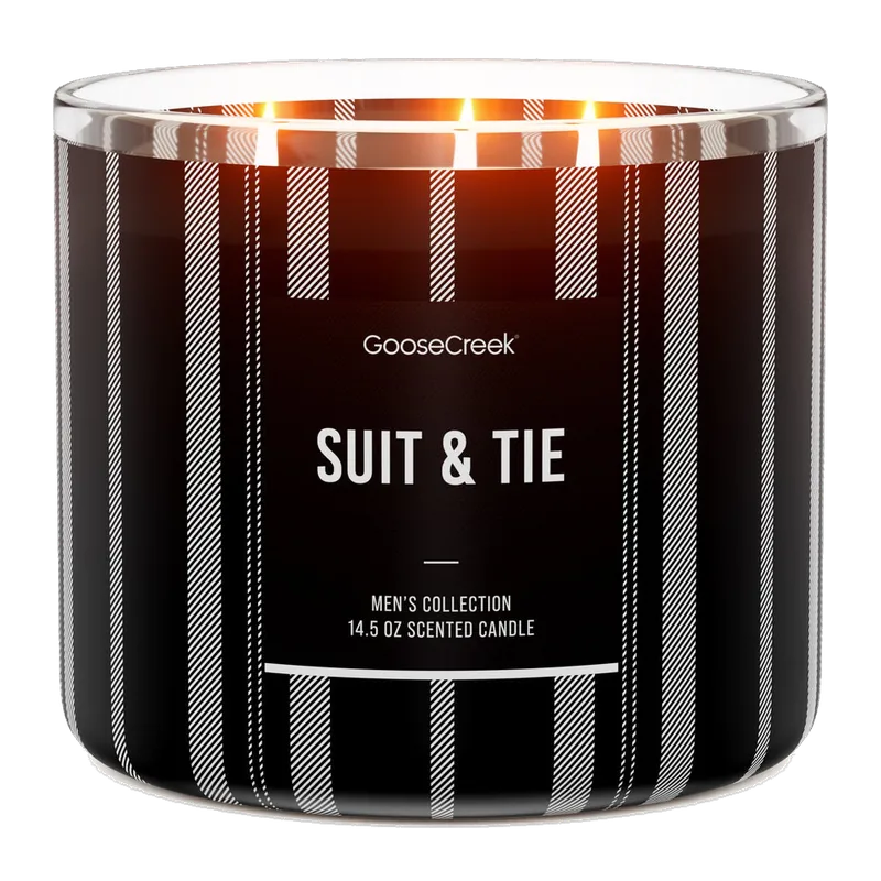 Suit & Tie candle by Goose Creek
