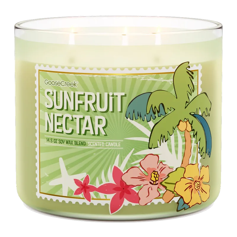 Sunfruit Nectar candle by Goose Creek
