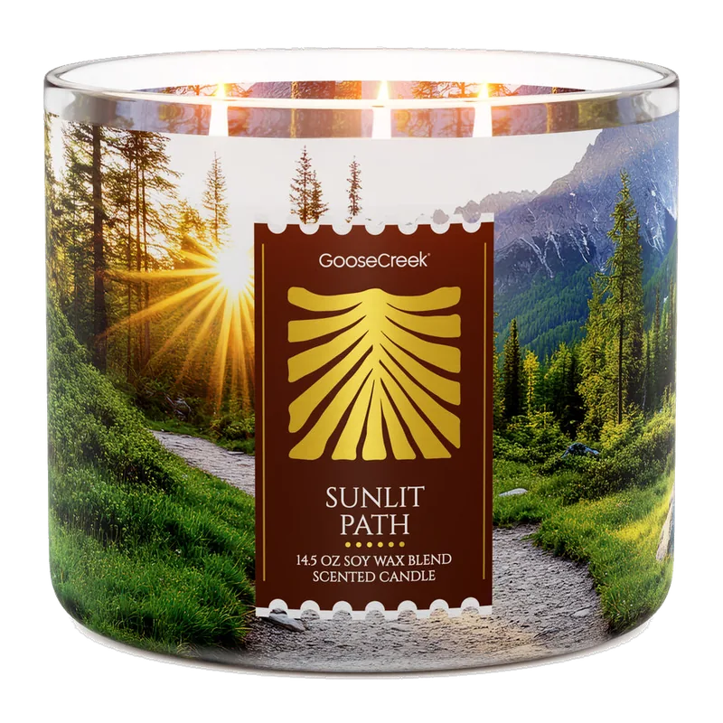 Sunlit Path candle by Goose Creek