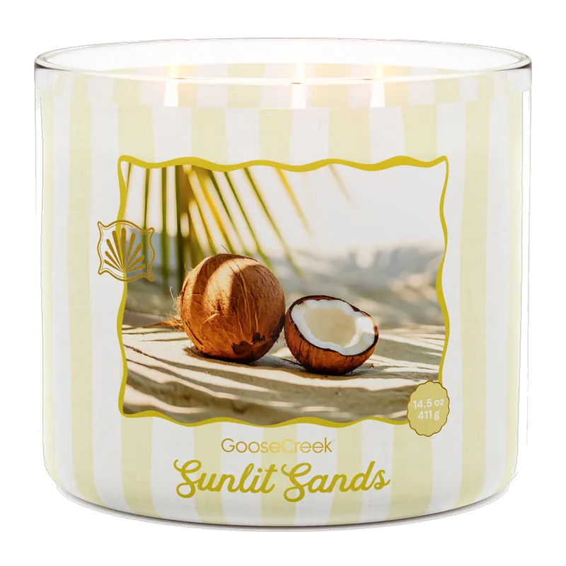 Sunlit Sands candle by Goose Creek