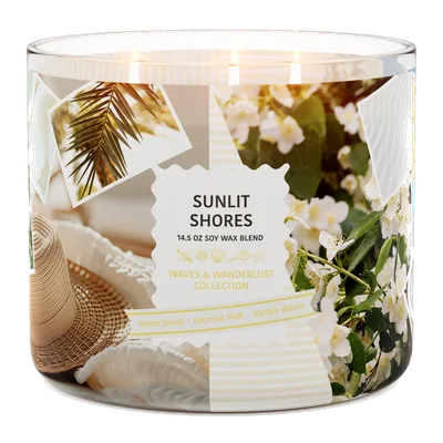 Sunlit Shores candle by Goose Creek