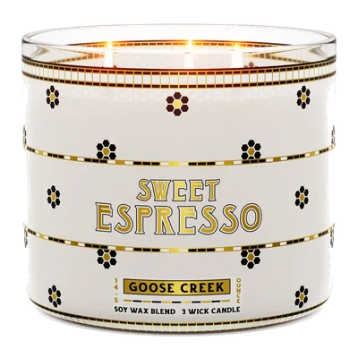 Sweet Espresso candle by Goose Creek