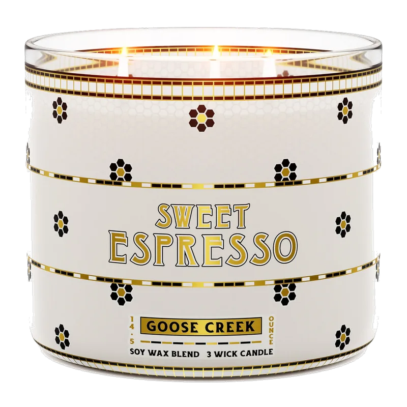 Sweet Espresso candle by Goose Creek