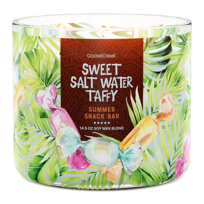 Sweet Salt Water Taffy candle by Goose Creek