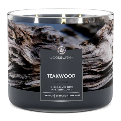 Teakwood candle by Goose Creek
