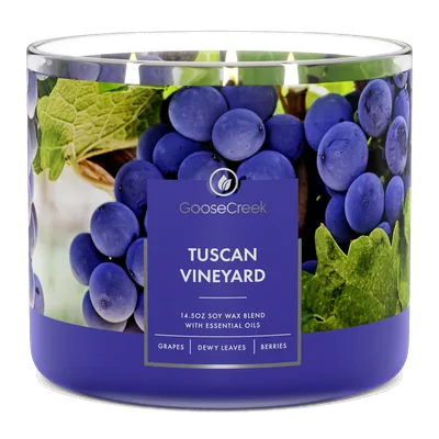 Tuscan Vineyard candle by Goose Creek