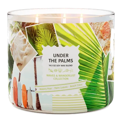 Under the Palms candle by Goose Creek