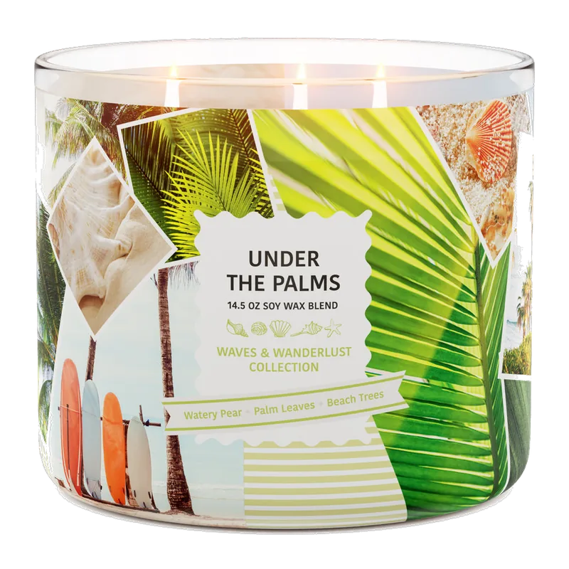 Under the Palms candle by Goose Creek