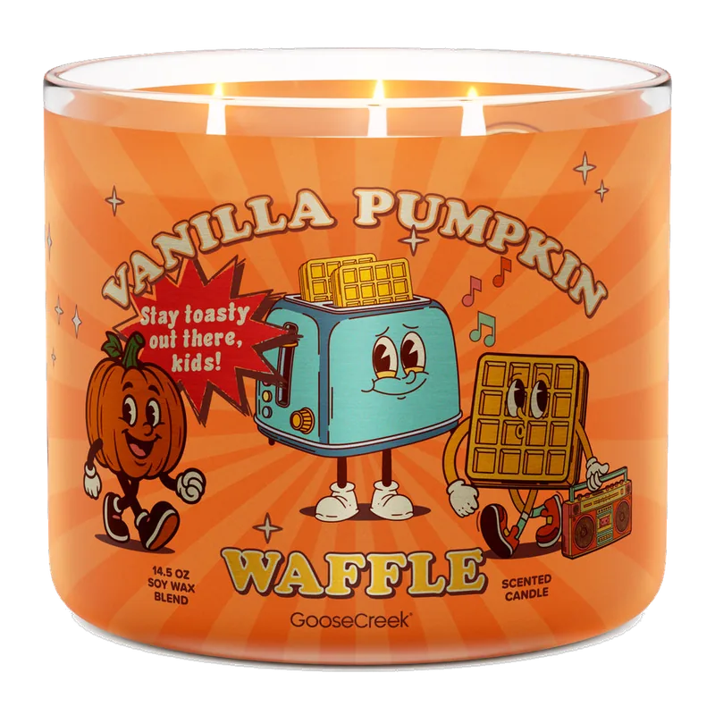 Vanilla Pumpkin Waffle candle by Goose Creek