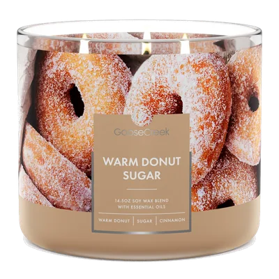 Warm Donut Sugar candle by Goose Creek