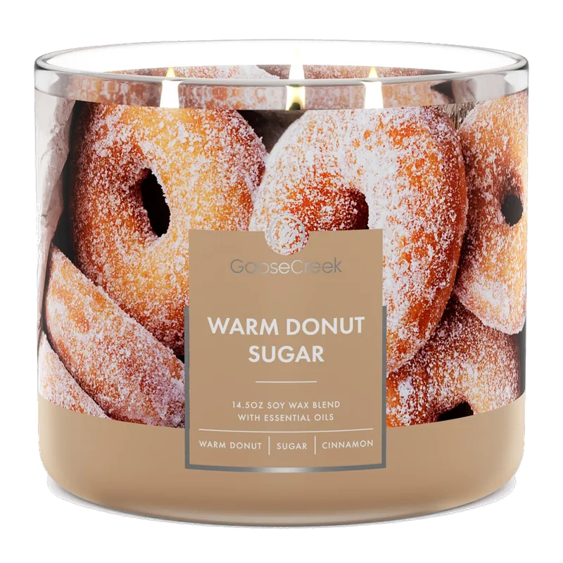 Warm Donut Sugar candle by Goose Creek