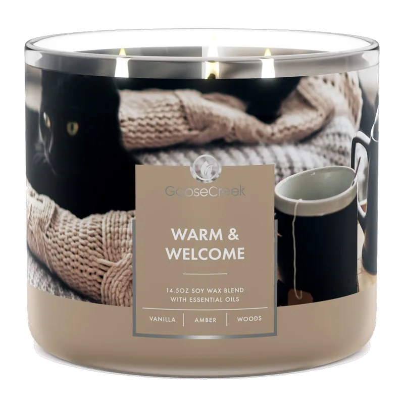 Warm & Welcome candle by Goose Creek