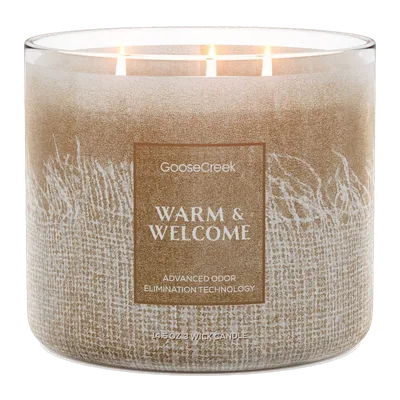 Warm & Welcome Odor Eliminating candle by Goose Creek