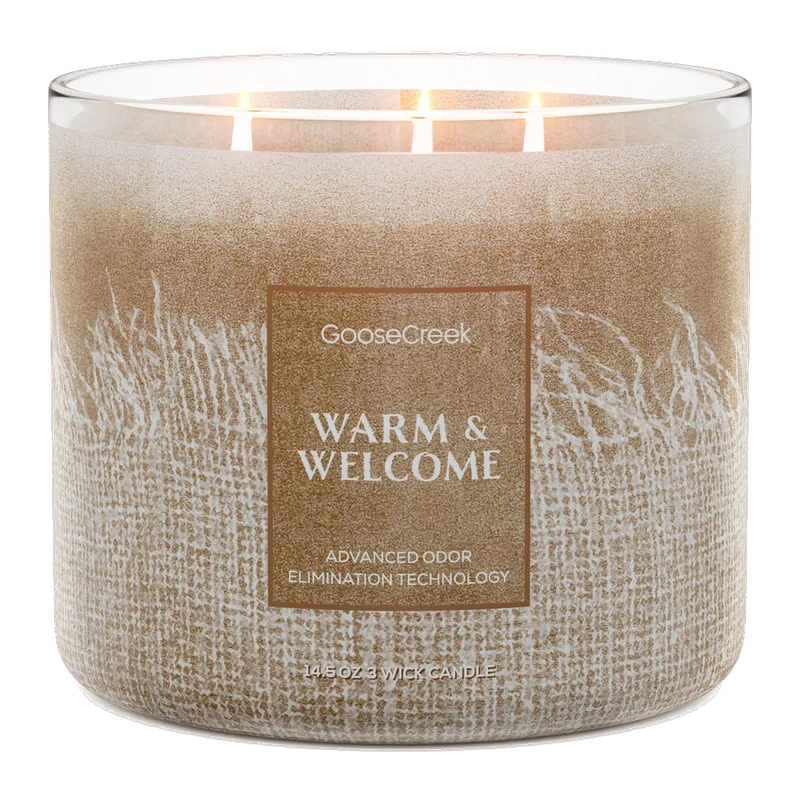 Warm & Welcome Odor Eliminating candle by Goose Creek