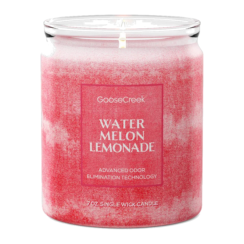 Watermelon Lemonade Odor Eliminating candle by Goose Creek