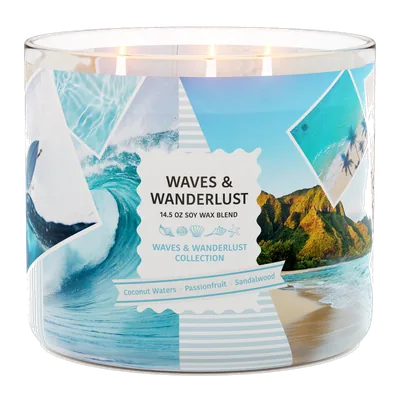Waves & Wanderlust candle by Goose Creek