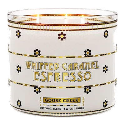 Whipped Caramel Espresso candle by Goose Creek