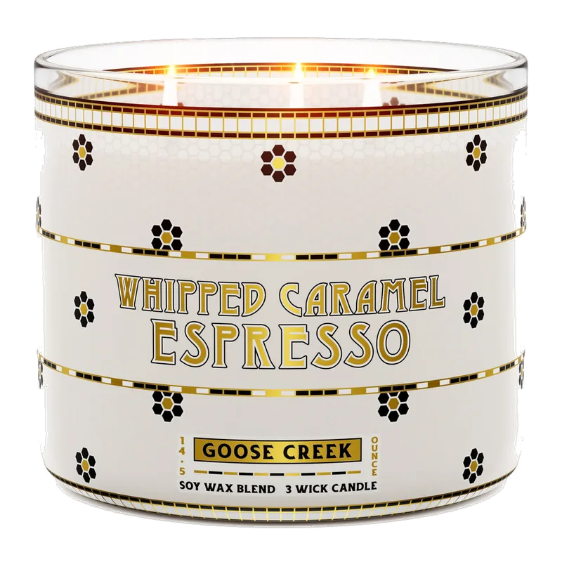 Whipped Caramel Espresso candle by Goose Creek