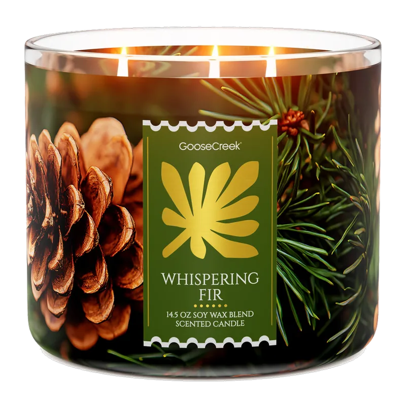 Whispering Fir candle by Goose Creek