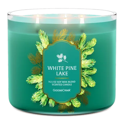 White Pine Lake candle by Goose Creek