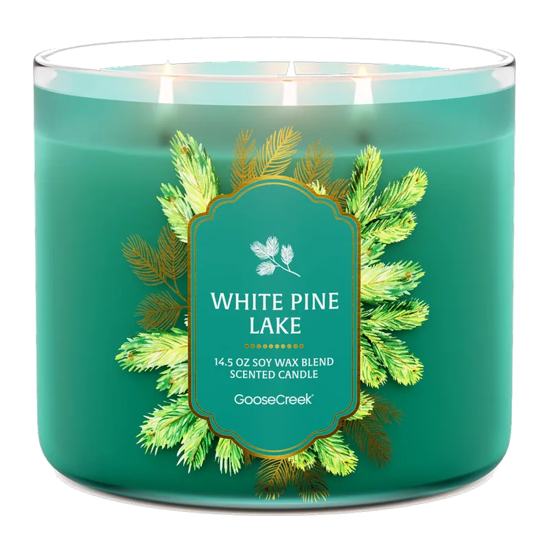White Pine Lake candle by Goose Creek