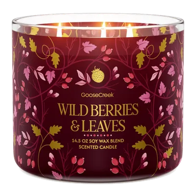 Wild Berries & Leaves candle by Goose Creek