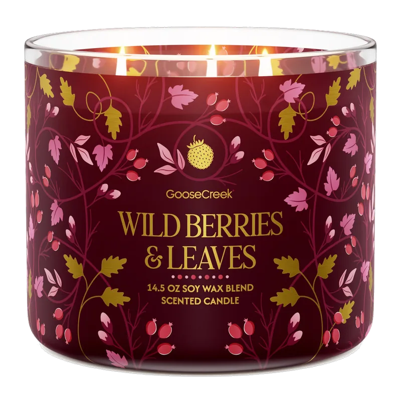 Wild Berries & Leaves candle by Goose Creek