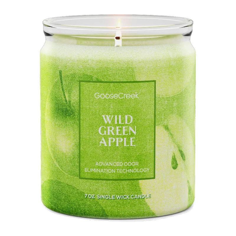 Wild Green Apple Odor Eliminating candle by Goose Creek