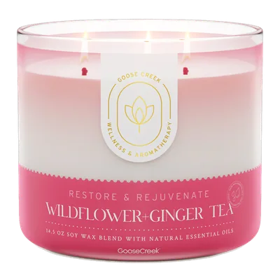 Wildflower Ginger Tea candle by Goose Creek