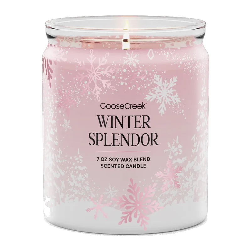 Winter Splendor candle by Goose Creek