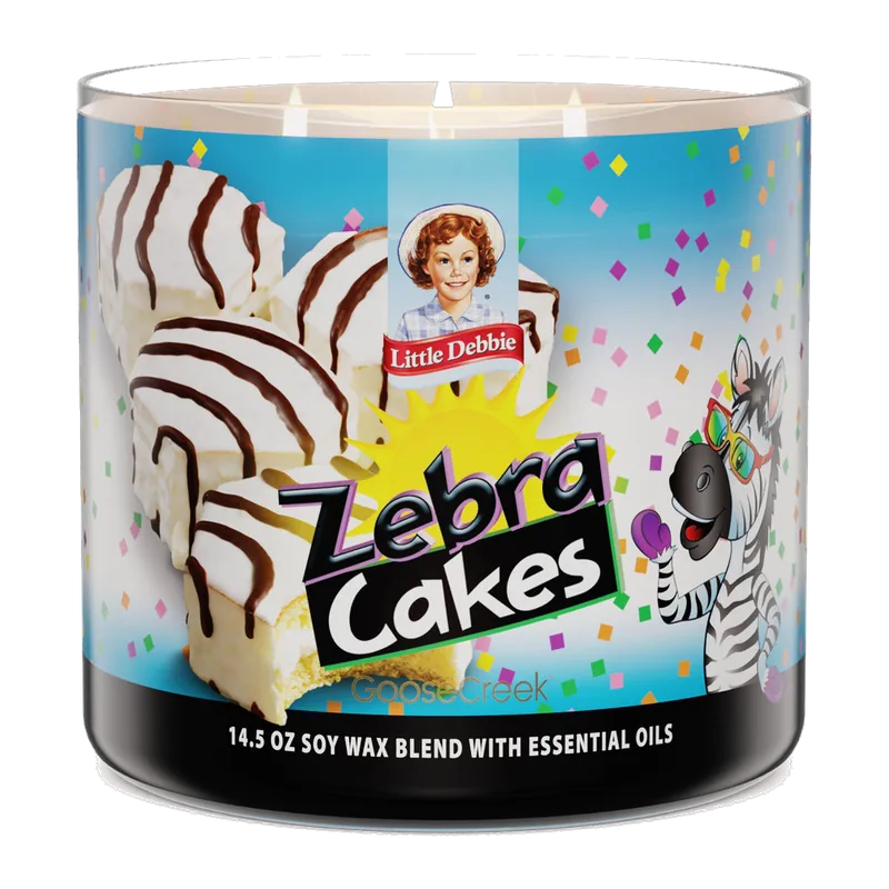 Zebra Cakes ™ candle by Goose Creek