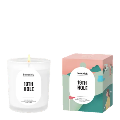 19th Hole candle by Homesick