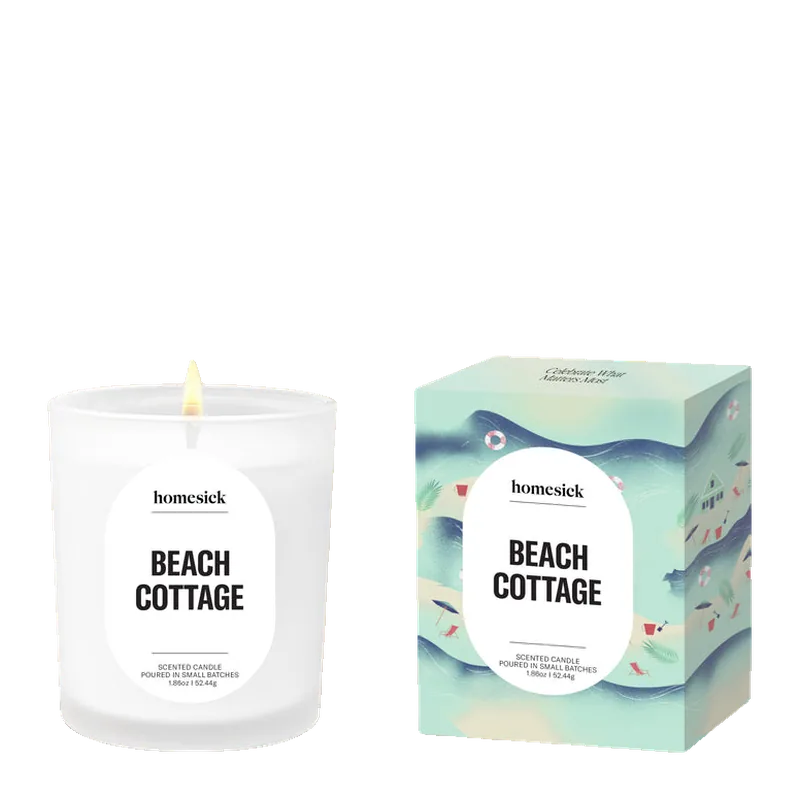 Beach Cottage candle by Homesick