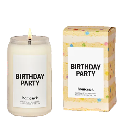 Birthday Party candle by Homesick
