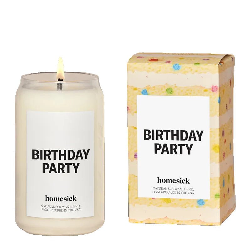 Birthday Party candle by Homesick
