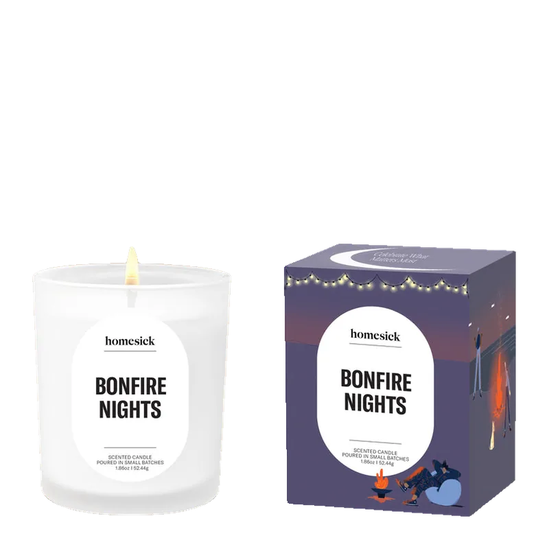Bonfire Nights candle by Homesick