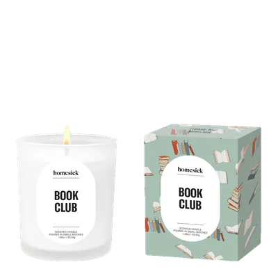 Book Club candle by Homesick