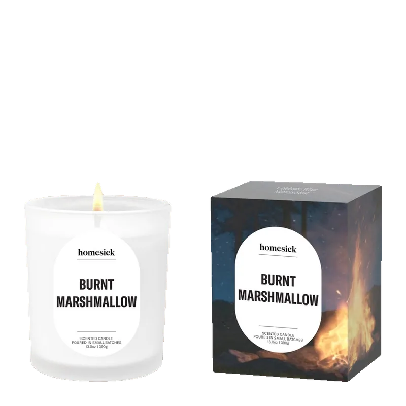 Burnt Marshmallow candle by Homesick