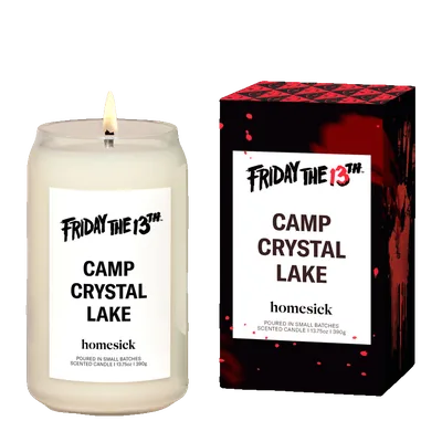 Camp Crystal Lake candle by Homesick