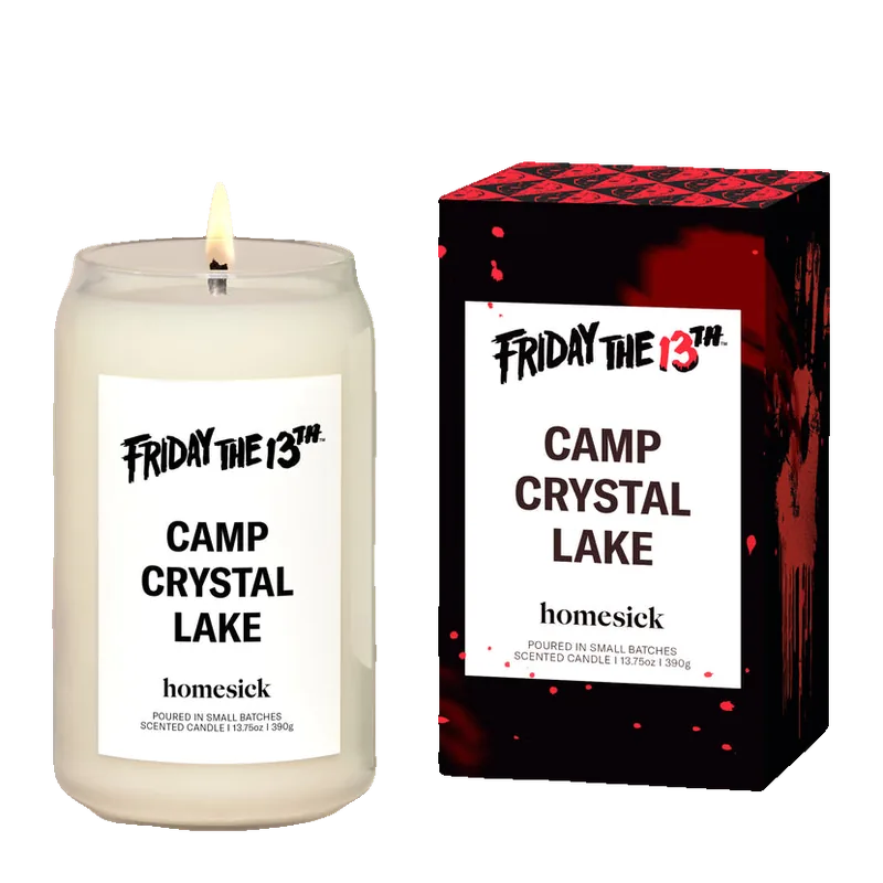Camp Crystal Lake candle by Homesick