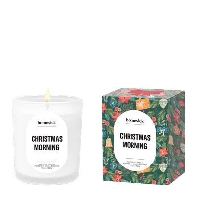 Christmas Morning candle by Homesick