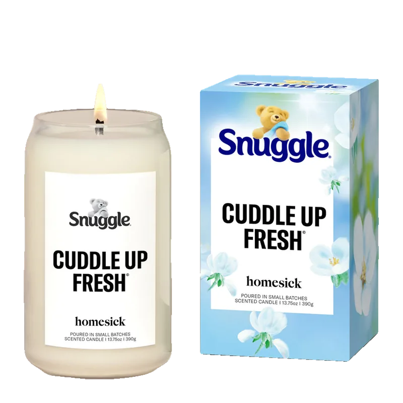 Cuddle Up Fresh candle by Homesick