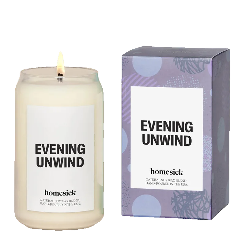 Evening Unwind candle by Homesick