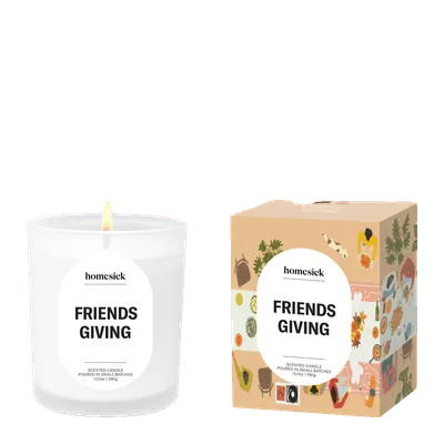 Friendsgiving candle by Homesick