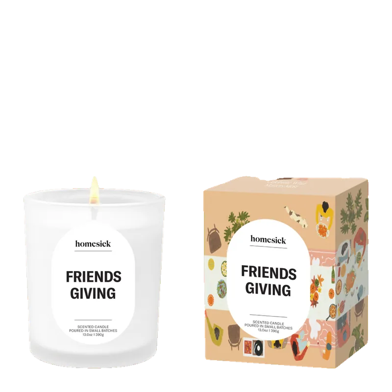 Friendsgiving candle by Homesick