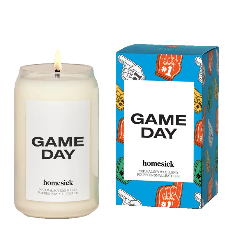 Game Day candle by Homesick