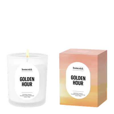 Golden Hour candle by Homesick