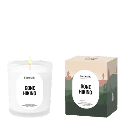Gone Hiking candle by Homesick